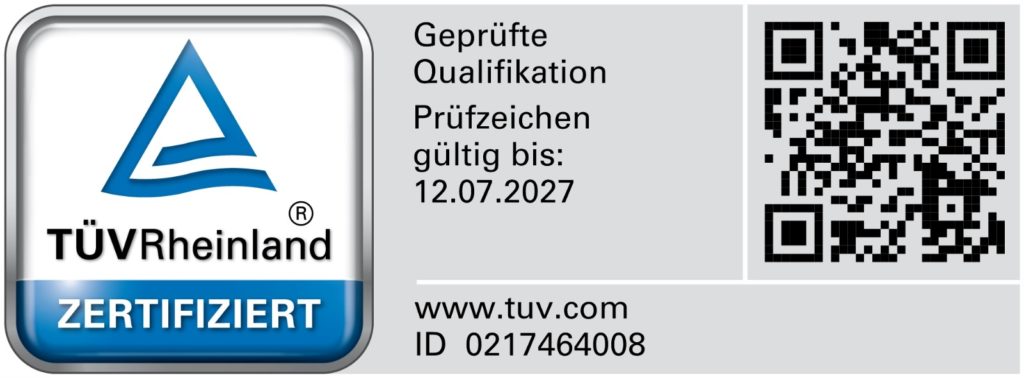 TÜV Prüfzeichen